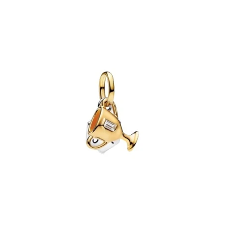 Charm Pandora Trofeo Grabable Baño Bicolor 764715C01