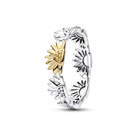 Anillo Pandora Amanecer Bicolor 164702C00