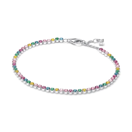 Pulsera Pandora Plata y Circonitas Multicolor 593927C03