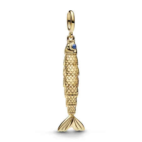 Charm Pandora Pez Articulado Baño Oro 764686C01