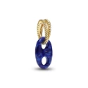 Charm Colgante Cuerda Marina y Eslabón Azul 764692C01