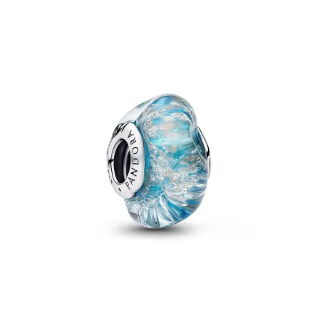 Charm Pandora Cristal Murano Turquesa Brillante 794701C01