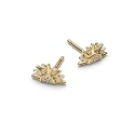 Pendientes Pandora Amanecer Baño Oro 264627C01