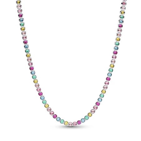 Collar Pandora Plata y Circonitas Multicolor 394648C01-40
