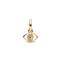 Charm Pandora Me Mini Ojo Turco Baño Oro 764609C01