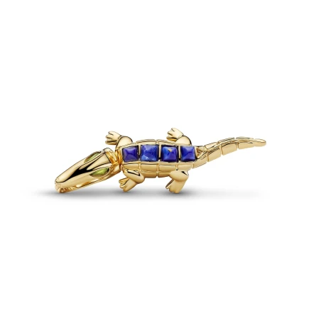 Charm Pandora Cocodrilo Baño Oro 764624C01