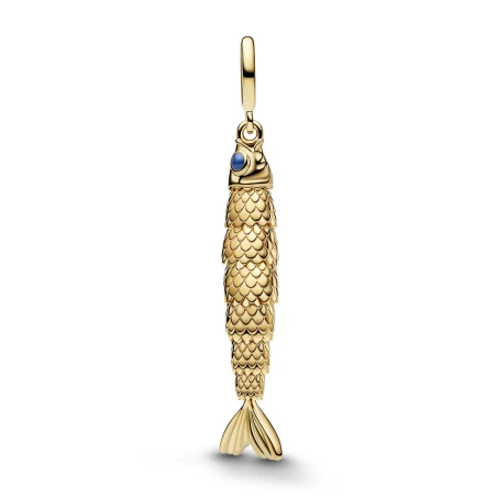Charm Pandora Pez Articulado Baño Oro 764686C01