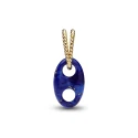 Charm Colgante Cuerda Marina y Eslabón Azul 764692C01