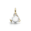Charm Pandora Trofeo Grabable Baño Bicolor 764715C01