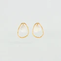 Pendientes Largos Agatha Paris Calma Baño Oro 02380801-094-TU