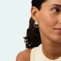 Pendientes Largos Agatha Paris Calma Baño Oro 02380801-094-TU