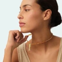 Collar Midi Agatha Paris Calma Pez Baño Oro 02680488-236-TU