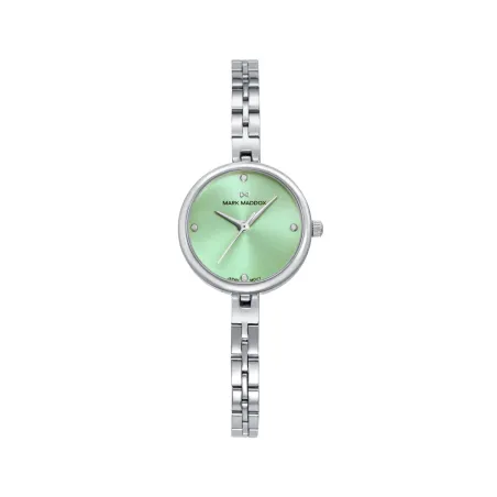 Reloj Mark Maddox Plateado y Verde Analógico Mujer MM1040-67