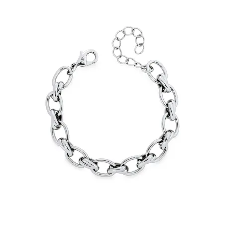 Pulsera Vidal&Vidal Relief Eslabones Baño Plata X2822417A