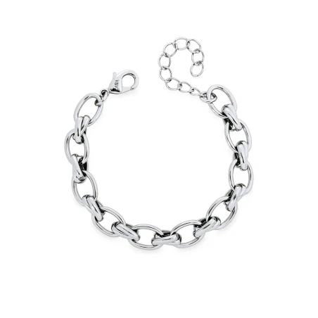 Pulsera Vidal&Vidal Relief Eslabones Baño Plata X2822417A