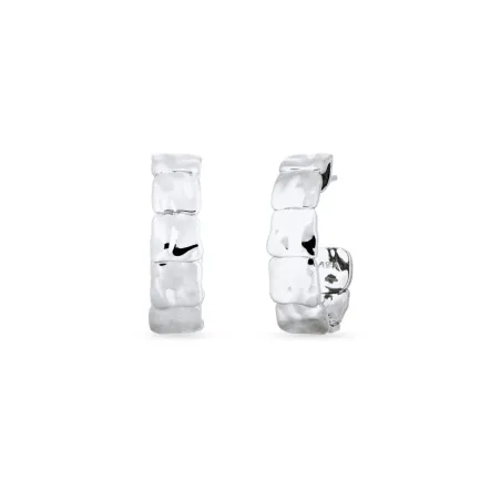 Pendientes Vidal&Vidal Reflexes Semiluna Baño Plata X28392