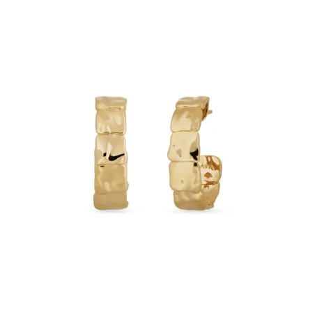 Pendientes Vidal&Vidal Reflexes Semiluna Baño Oro X48402