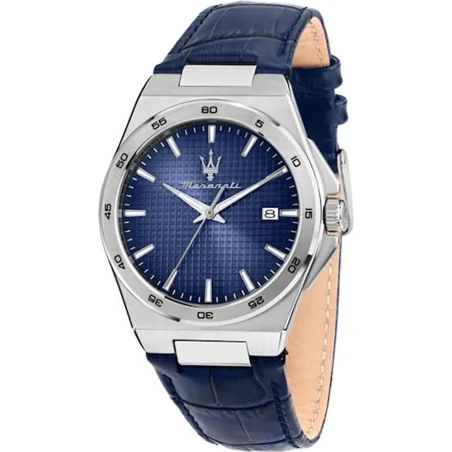 Reloj Maserati Velocitá Plateado y Azul Analógico Hombre R8851153002