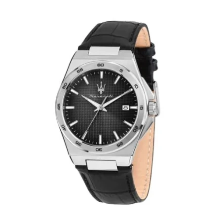 Reloj Maserati Velocitá Plateado y Negro Analógico Hombre R8851153003