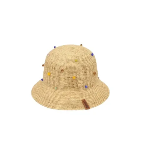 Sombrero TOUS Summer Holidays Rafia y Multicolor 2002441644 