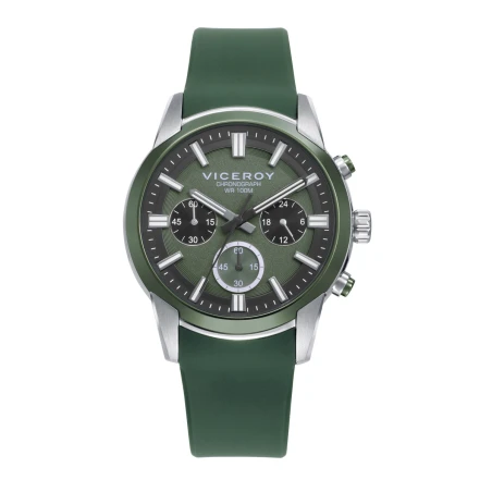 Reloj Viceroy Abraham Mateo Verde Cronógrafo Hombre 401505-67