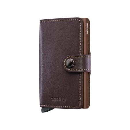 Tarjetero Secrid Miniwallet Original Chocolate Hombre M-CHOCOLATE