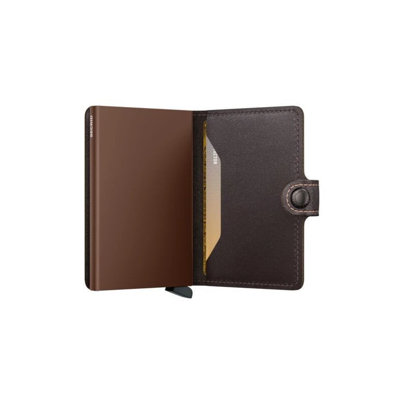 Tarjetero Secrid Miniwallet Original Chocolate Hombre M-CHOCOLATE