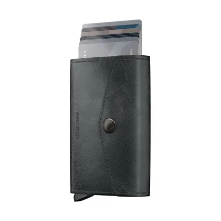 Tarjetero Ssecrid Envelope Vintage Negro Hombre EV-BLACK