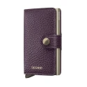 Tarjetero Secrid Miniwallet Pebble Butter Uva Hombre MPE-GRAPE
