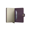Tarjetero Secrid Miniwallet Pebble Butter Uva Hombre MPE-GRAPE