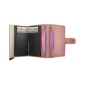 Tarjetero Secrid Miniwallet Pebble Rosa Mujer MPE-ROSE