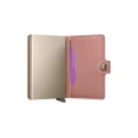 Tarjetero Secrid Miniwallet Pebble Rosa Mujer MPE-ROSE