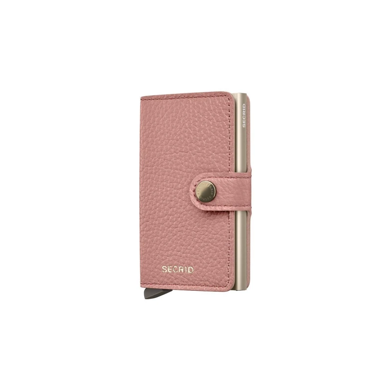 Tarjetero Secrid Miniwallet Pebble Rosa Mujer MPE-ROSE