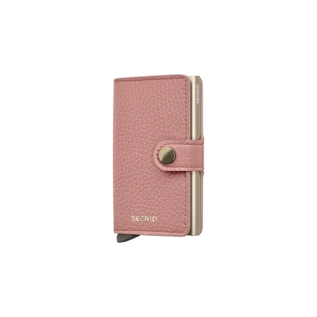 Tarjetero Secrid Miniwallet Pebble Rosa Mujer MPE-ROSE