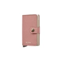 Tarjetero Secrid Miniwallet Pebble Rosa Mujer MPE-ROSE