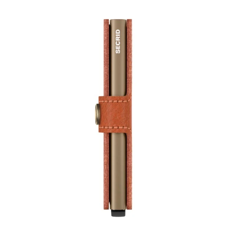 Tarjetero Secrid Miniwallet Vegetal Caramelo y Arena Hombre MVG-CARAMELLO-SAND