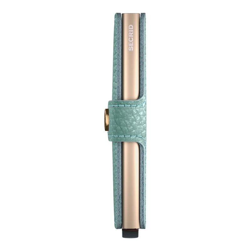 Tarjetero Secrid Miniwallet Pebble Turquesa Mujer MPE-SEA GREEN