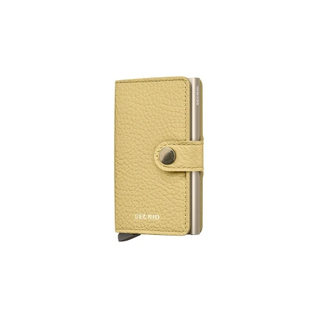 Tarjetero Secrid Miniwallet Pebble Butter Amarillo Hombre MPE-BUTTER YELLOW
