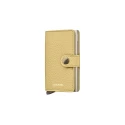 Tarjetero Secrid Miniwallet Pebble Butter Amarillo Hombre MPE-BUTTER YELLOW