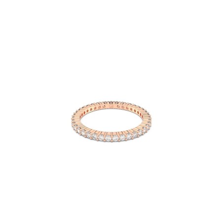 Anillo Swarovski Matrix Vittore Baño Rosa y Cristales Blancos 5771273