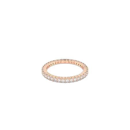 Anillo Swarovski Matrix Vittore Baño Rosa y Cristales Blancos 5771273