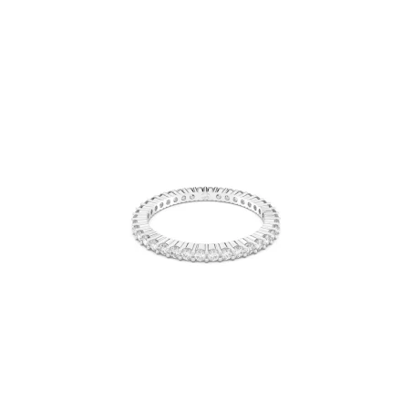 Anillo Swarovski Matrix Vittore Baño Plata y Cristales Blancos 5771271