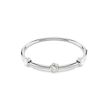 Pulsera Swarovski Chroma Estrella Baño Rodio y Cristales Blancos 5754178