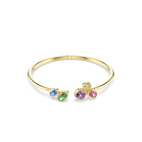 Brazalete Rígido Swarovski Imber Baño Oro y Cristales Multicolor 5753258