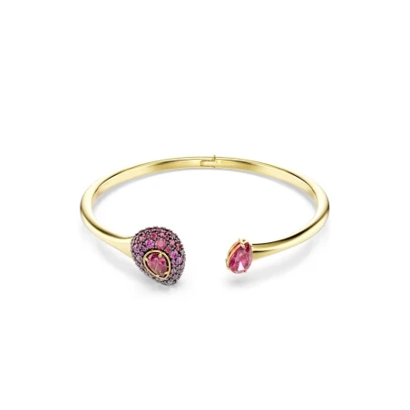 Brazalete Swarovski Sublima Baño Oro y Cristales Rojos 5752895
