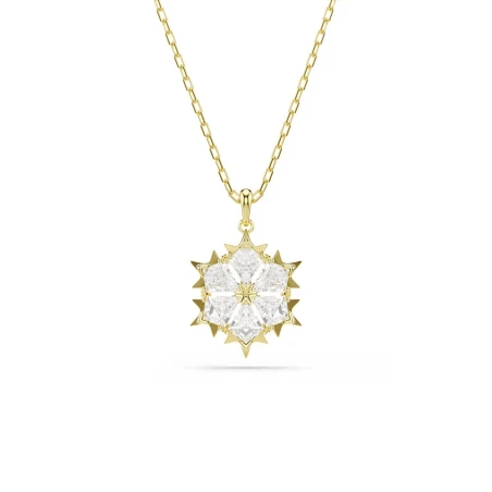 Gargantilla Swarovski Magic Copo Nieve Baño Oro y Cristales Blancos 5757788