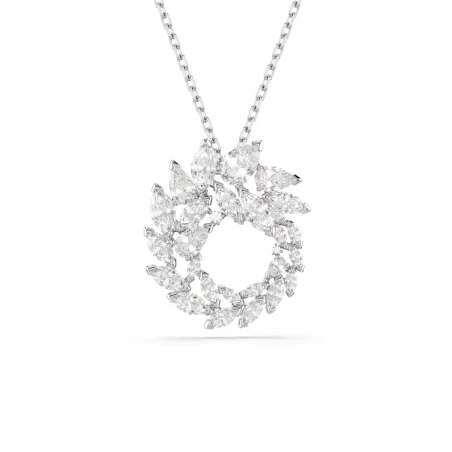 Gargantilla Swarovski Mesmera Baño Rodio y Cristales Blancos 5759837