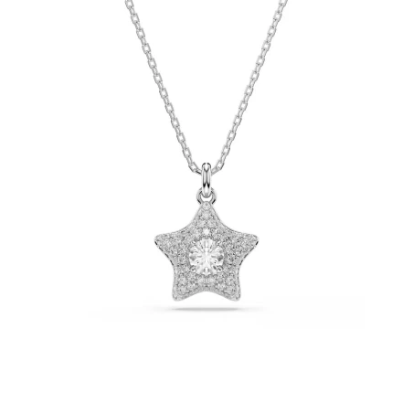 Gargantilla Swarovski Sublima Estrella Baño Rodio y Cristales Blancos 5758393