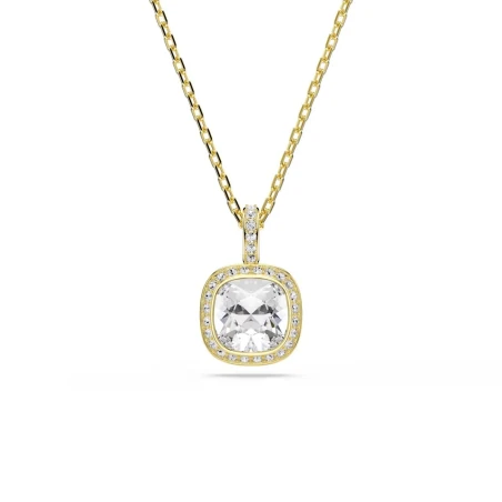 Collar Swarovski Una Angelic Baño Oro y Cristales Blancos 5764761