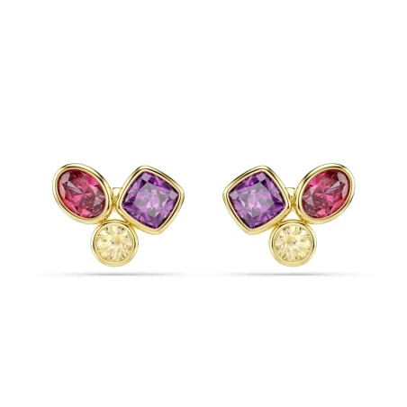 Pendientes Swarovski Imber Baño Oro y Cristales Multicolor 5760019